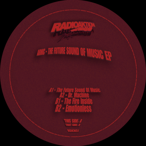 ( RDKN 01 ) ARNIC - The Future Sound Of Music EP ( 12" ) Radioaktion Recordings